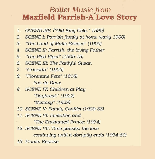 Maxfield Parrish: a Love Story album cover